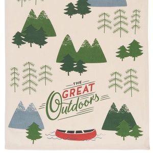 Now Designs Great Outdoors Tea Towel NWT